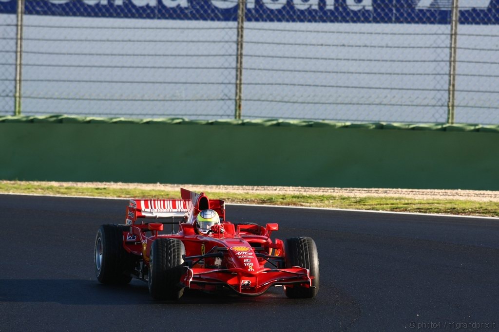 Test Ferrari F2008 Italian F3 Drivers Vallelunga